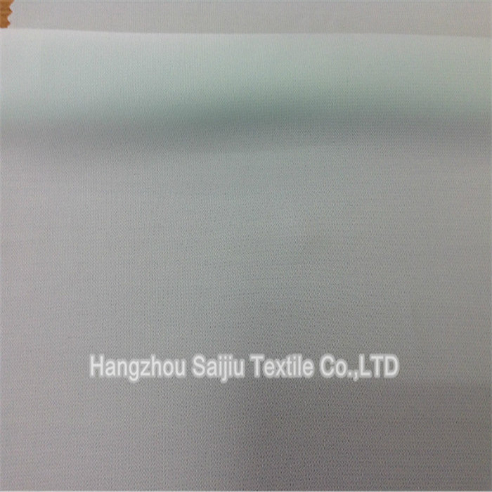 100% Polyester Crepe Composite Filament Solid Dyed Fabric