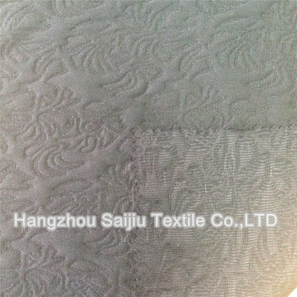 Polyester/Spandex Knit Jacquard Fabric