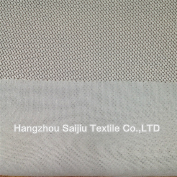 100% Polyester Air Mesh Solid Dyed Fabric