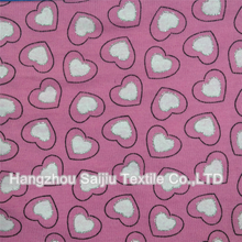 Cotton/Polyester Semi-comb Jersey Printed Heat Fabric
