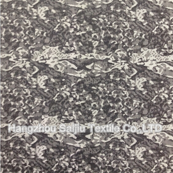  Polyester/Cotton/Spandex Jacquard Fabric