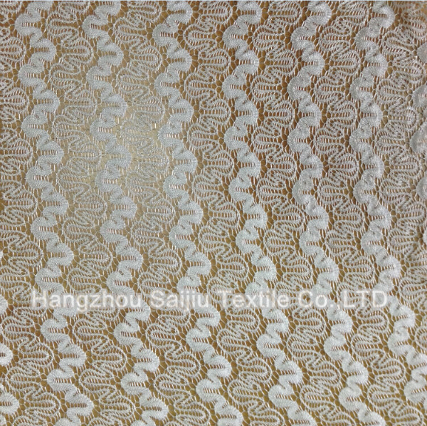 100% Polyester Lace Fabric