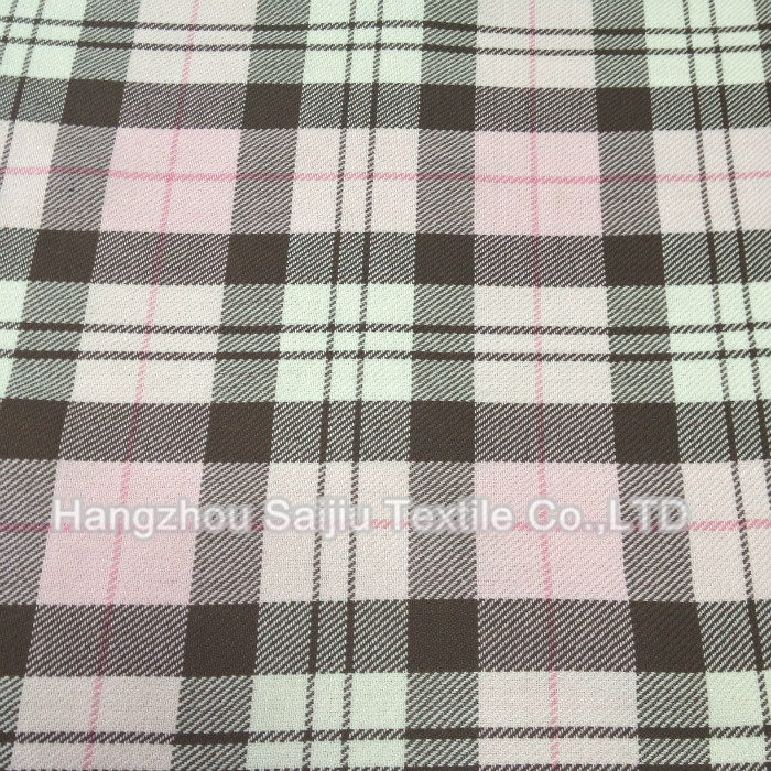 Polyester/Rayon Yarn-dyed fabric