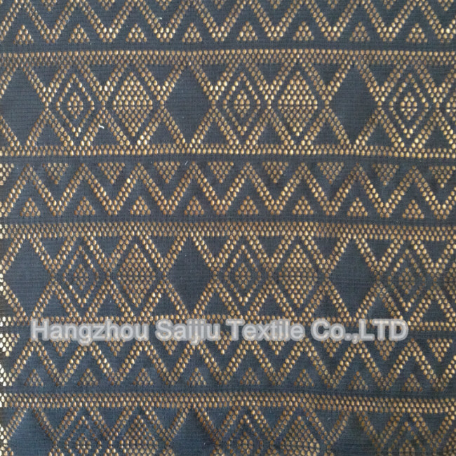 Polyester/Spandex Lace Fabric