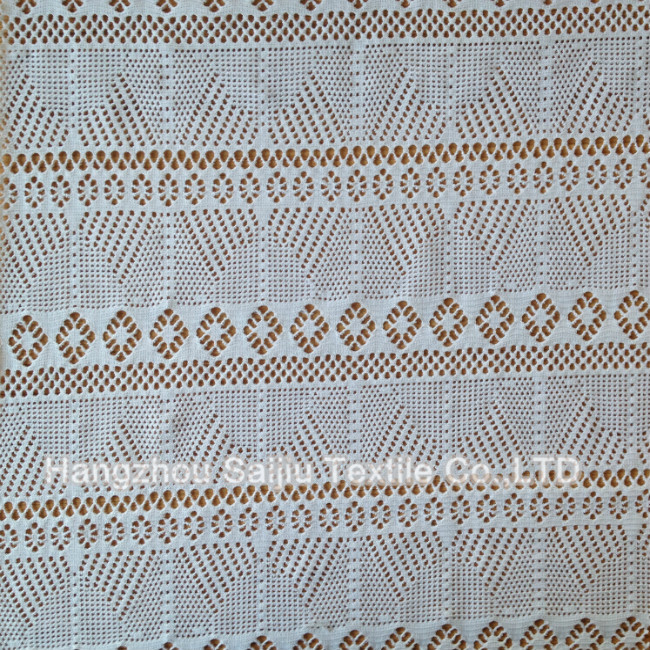 Polyester/Spandex Lace Fabric