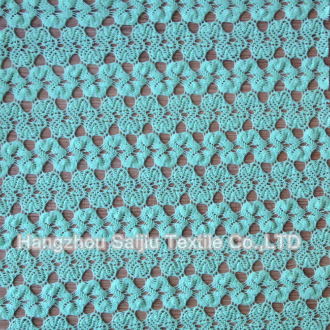 Polyester/Cotton Lace Fabric