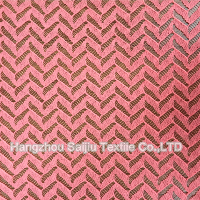 Polyester/Cotton Lace Fabric