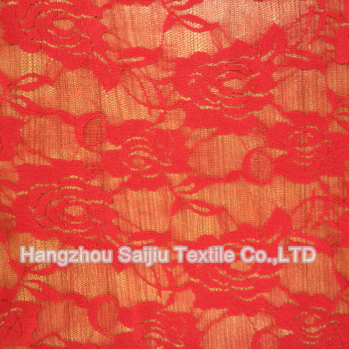 Nylon/Spandex Lace Fabric