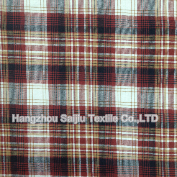 100% Cotton Yarn Dyed Fabric 