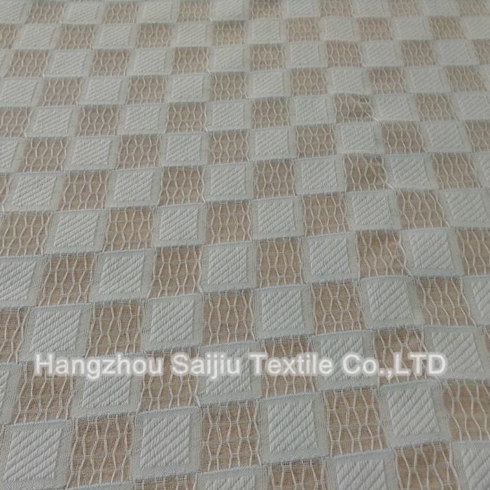 Polyester/Spandex Chiffon Cut Flowers Fabric 