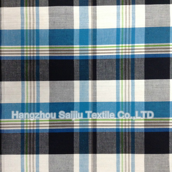 100% Cotton Yarn Dyed Fabric