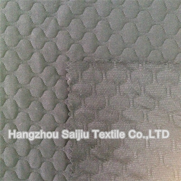Polyester/Spandex Knit Jacquard Fabric