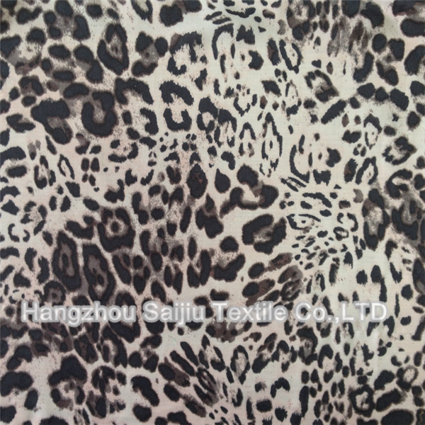 100% Polyester Chiffon Printed Fabric