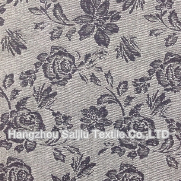 Cotton/Polyester /Spandex Jacquard Fabric