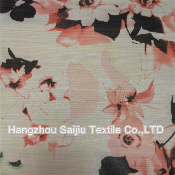  Chiffon Printed Fabric