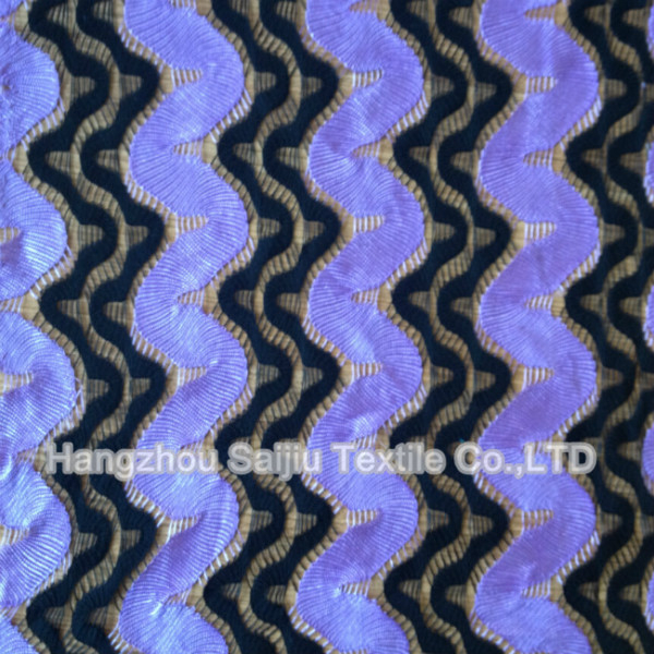 100% Polyester Lace Fabric