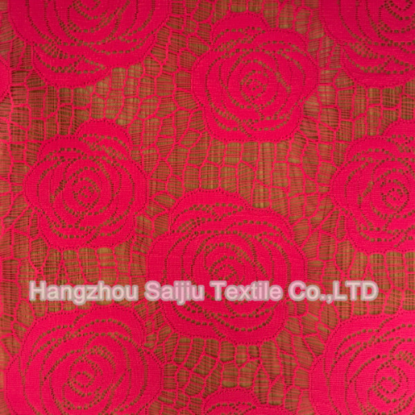 100% Polyester Lace Fabric