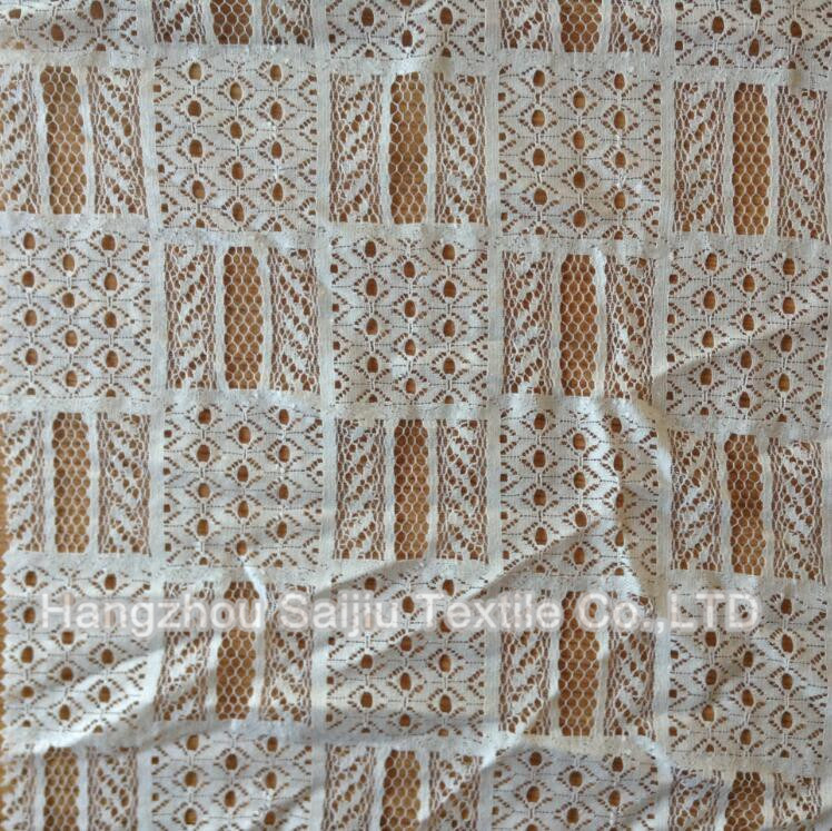 Nylon/Cotton Lace Fabric