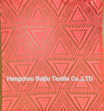 Polyester/Spandex Lace Fabric