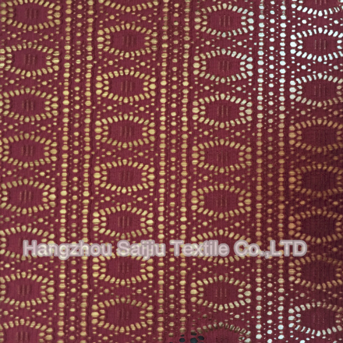 Polyester/Spandex Lace Fabric