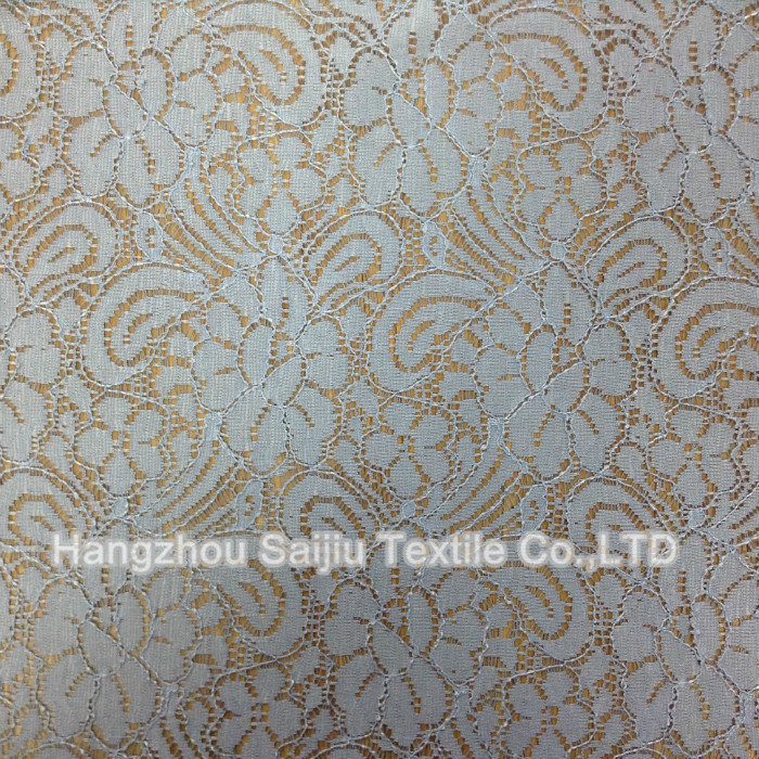 Polyester/Spandex Lace Fabric