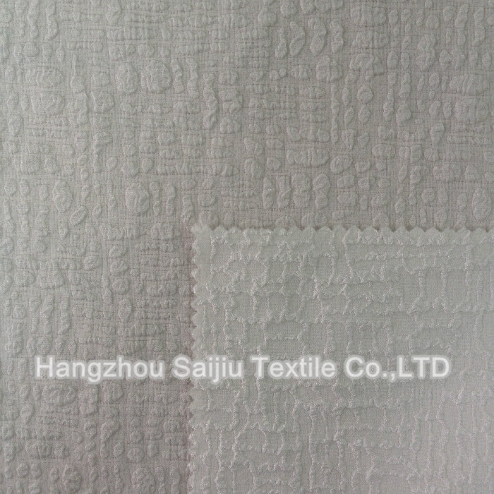 Polyester/Spandex Jacquard Fabric
