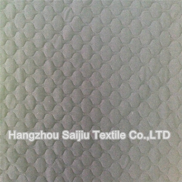 Polyester/Spandex Knit Jacquard Fabric
