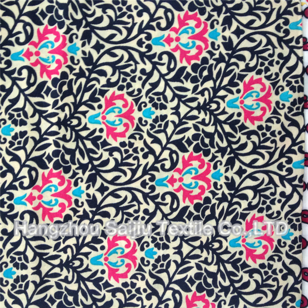 100% Rayon Printed Fabric