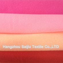 100% Polyester Brush Tricot Solid Dyed Fabric