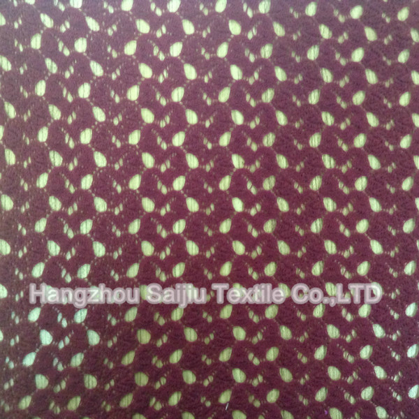 100% Polyester Lace Fabric