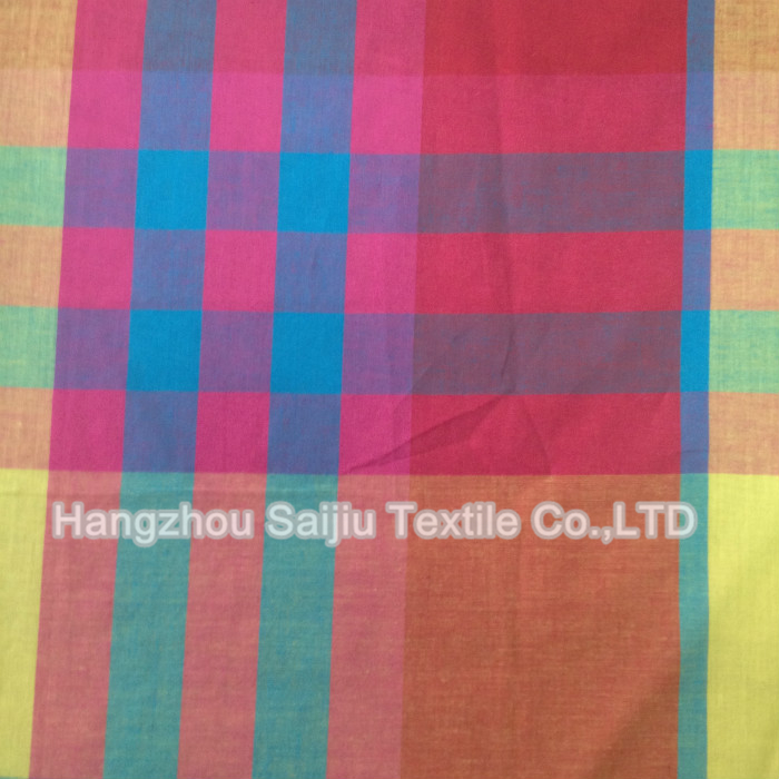 100% Cotton Yarn-dyed fabric