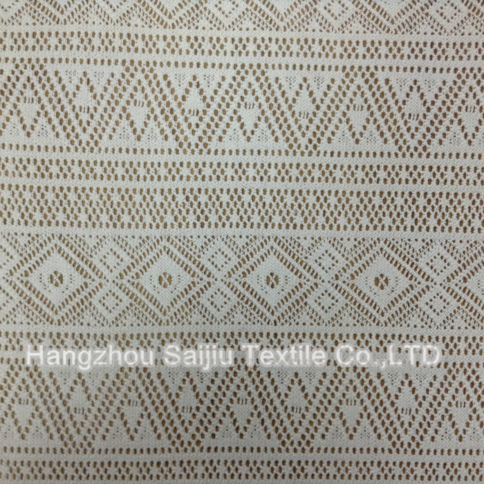 Polyester/Cotton Lace Fabric