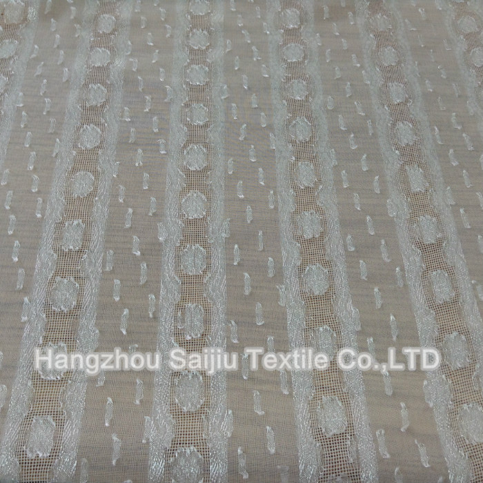 100% Polyester Chiffon Cut Flowers Fabric