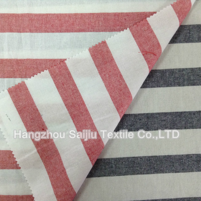 100% Cotton Yarn Dyed Fabric 