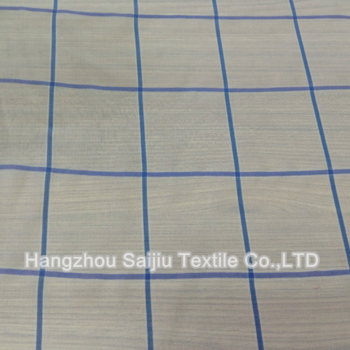 100% Polyester Chiffon Yarn Dyed Fabric