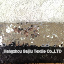 100% Polyester Sequin Tulle Fabric