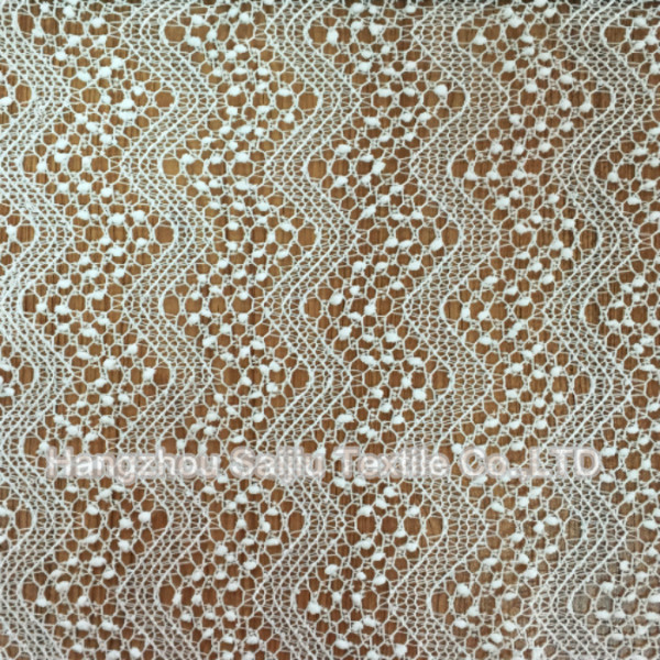 100% Polyester Lace Fabric