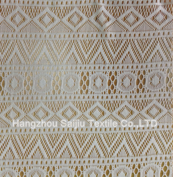 100% Polyester Lace Fabric