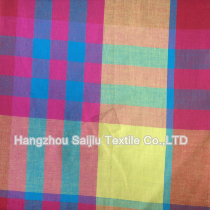 100% Cotton Yarn-dyed fabric