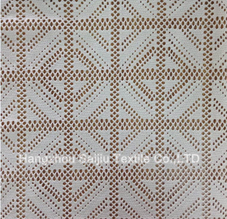 Polyester/Spandex Lace Fabric