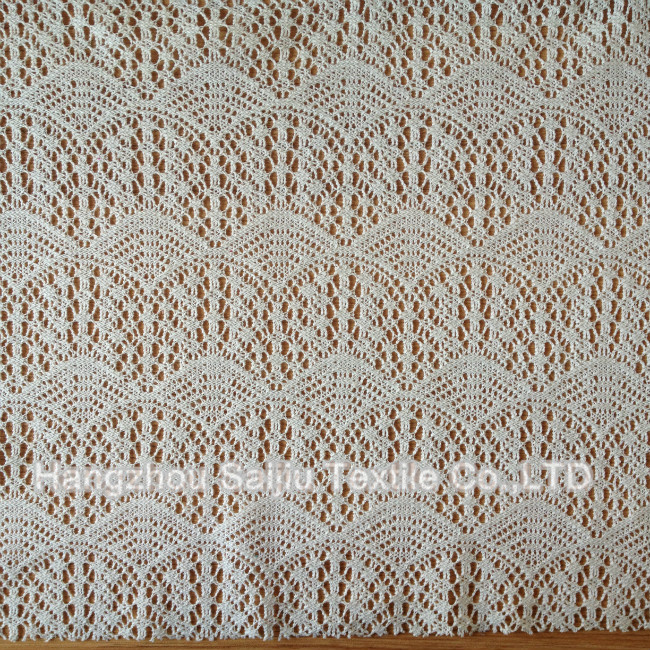 Polyester/Cotton Lace Fabric