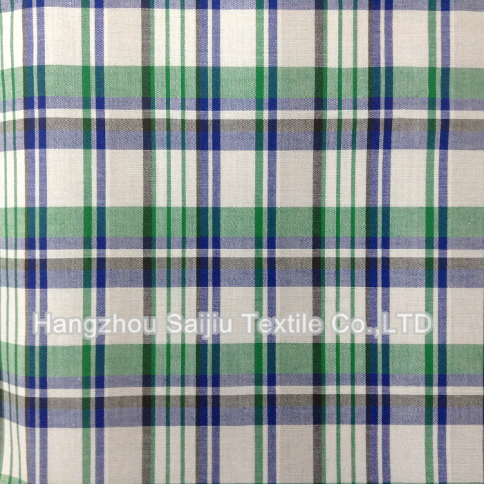 100% Cotton Yarn Dyed Fabric