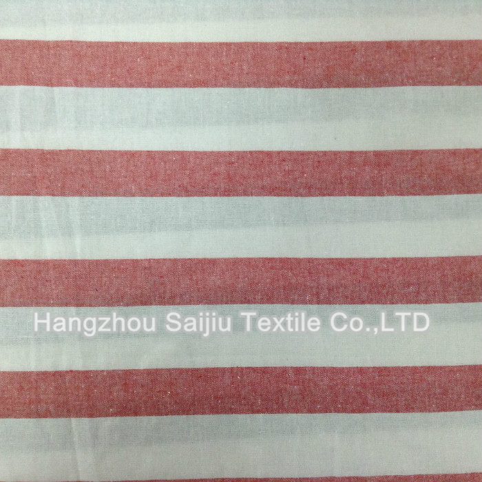 100% Cotton Yarn Dyed Fabric 