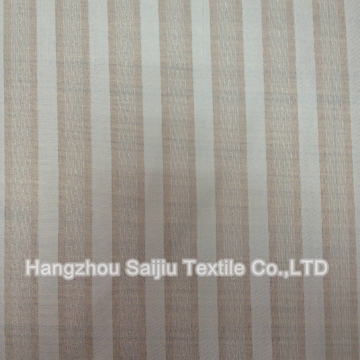 100% Polyester Chiffon Jacquard Fabric