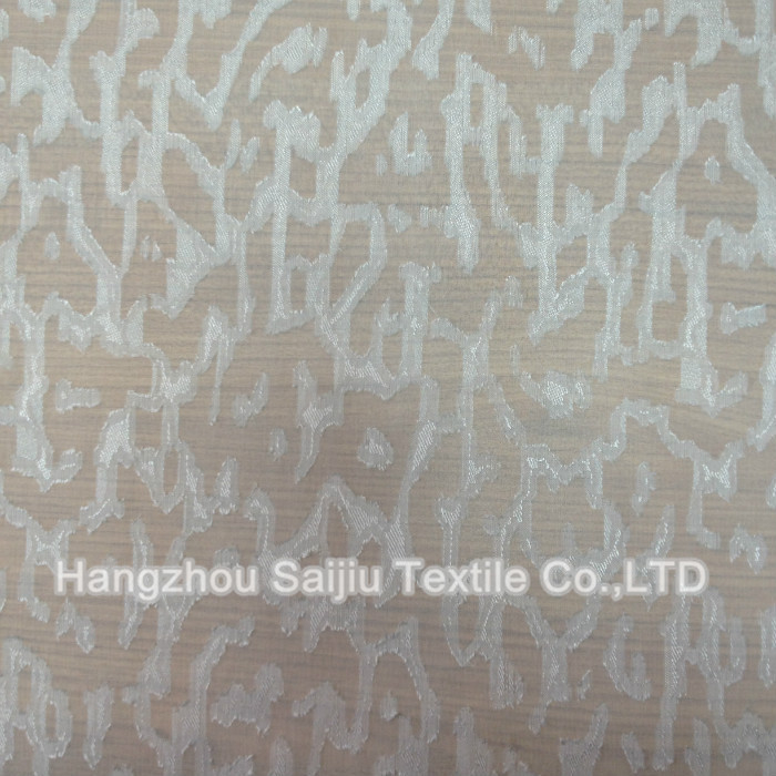 100% Polyester Chiffon Jacquard Fabric
