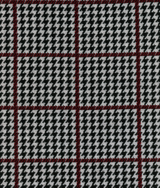 74% POLYESTER 23% RAYON 3% SPANDEX JACQUARD KNIT HZQT-2412809